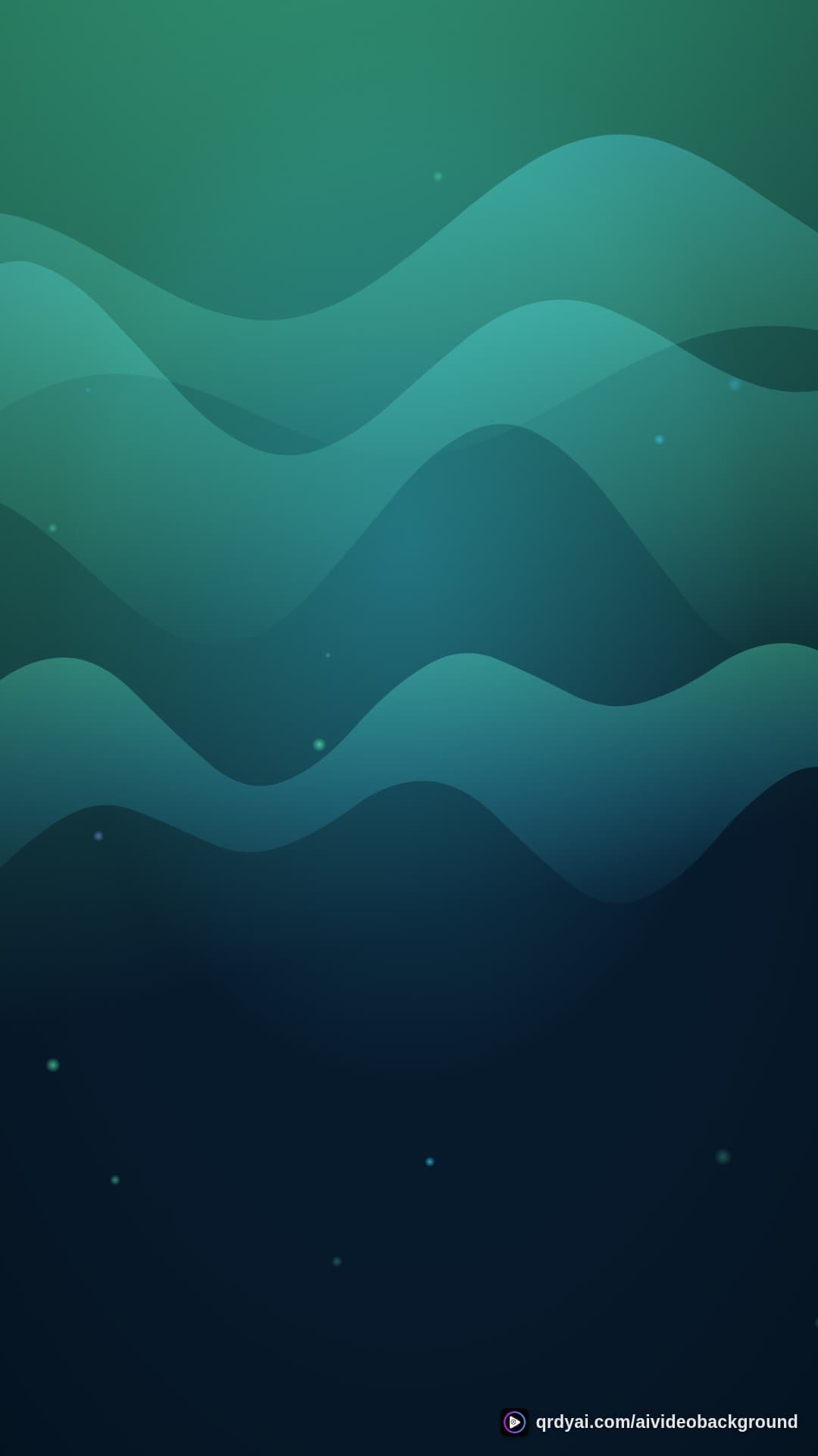 aurora breath portrait loop video background preview
