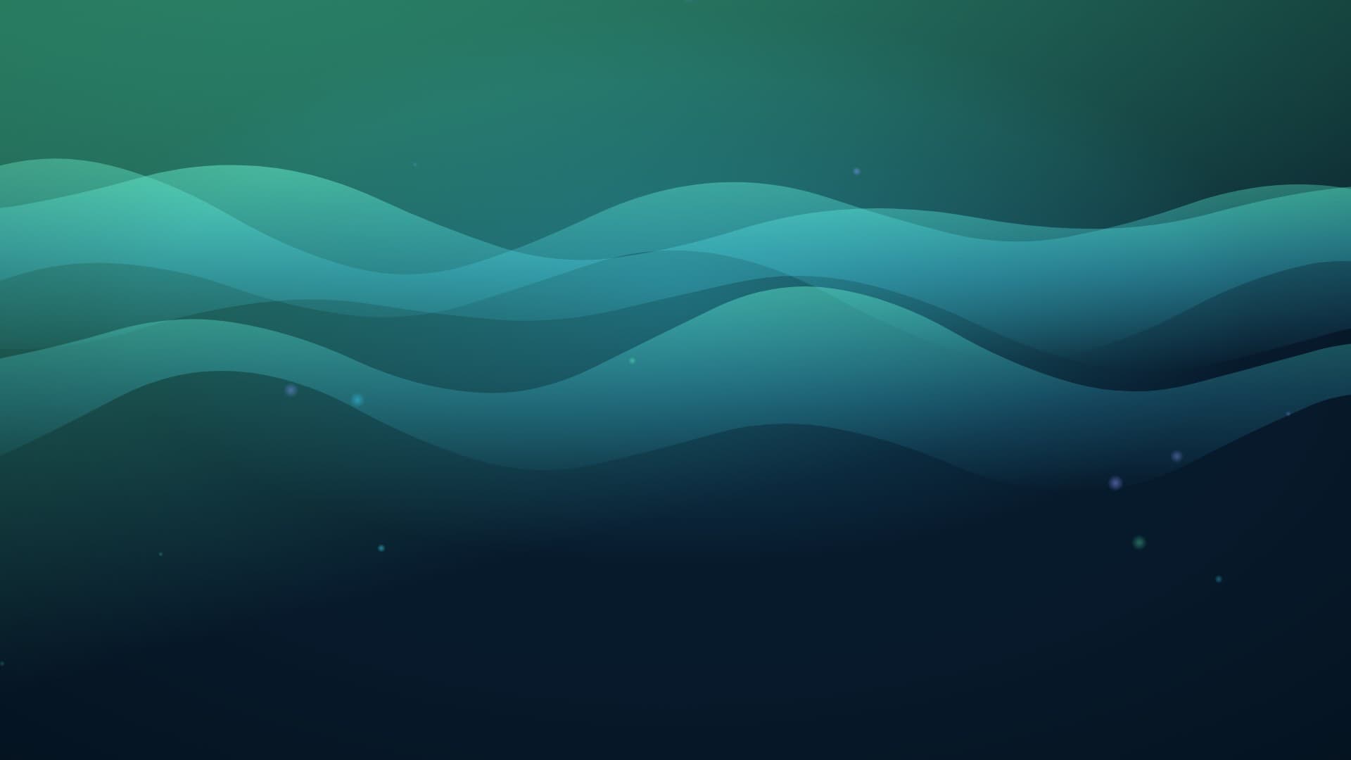 aurora breath landscape loop video background preview