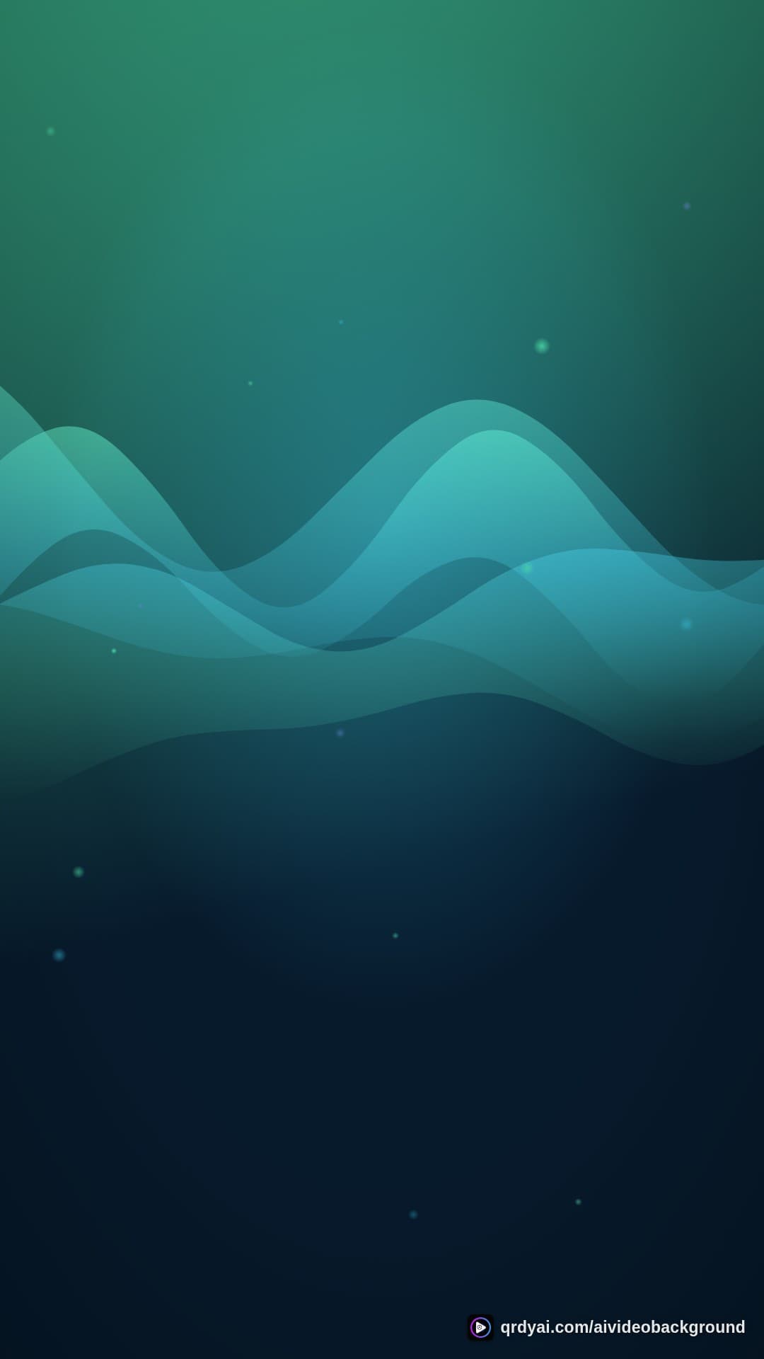 aurora breath portrait loop video background preview