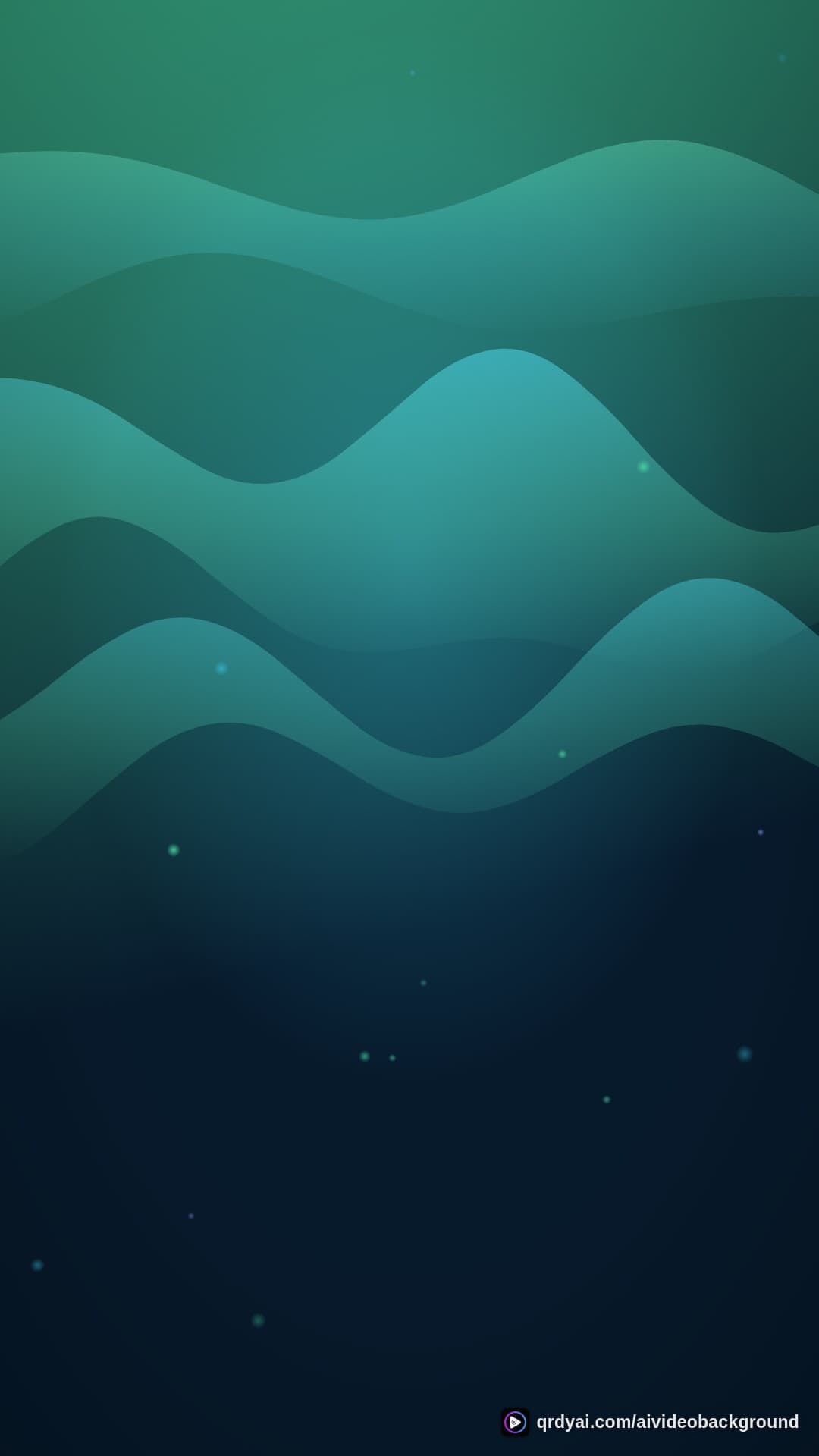 aurora breath portrait loop video background preview