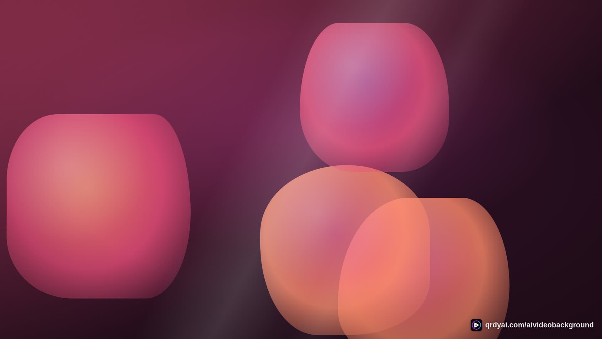 liquid melt landscape loop video background preview