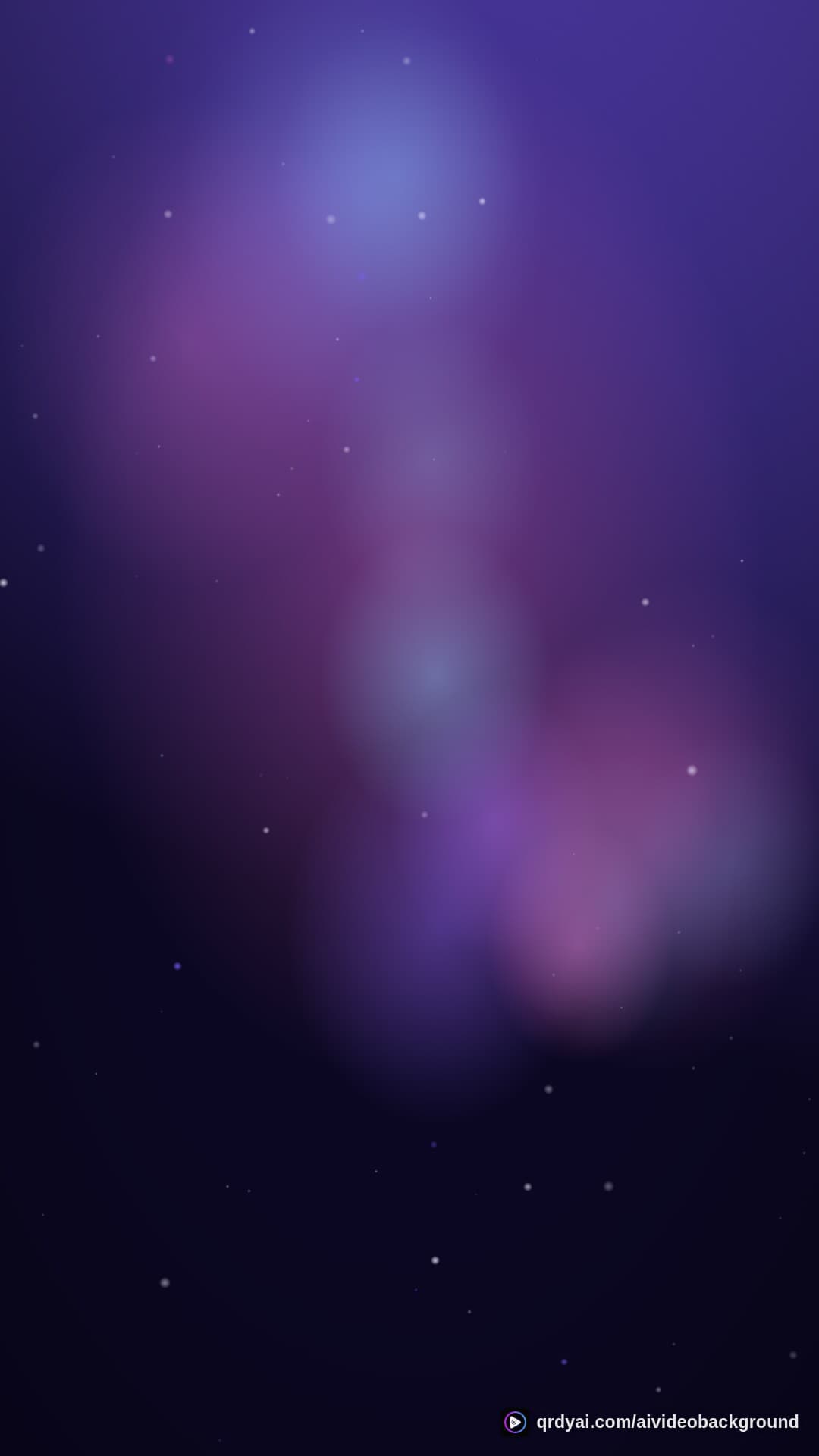cosmos drift portrait loop video background preview