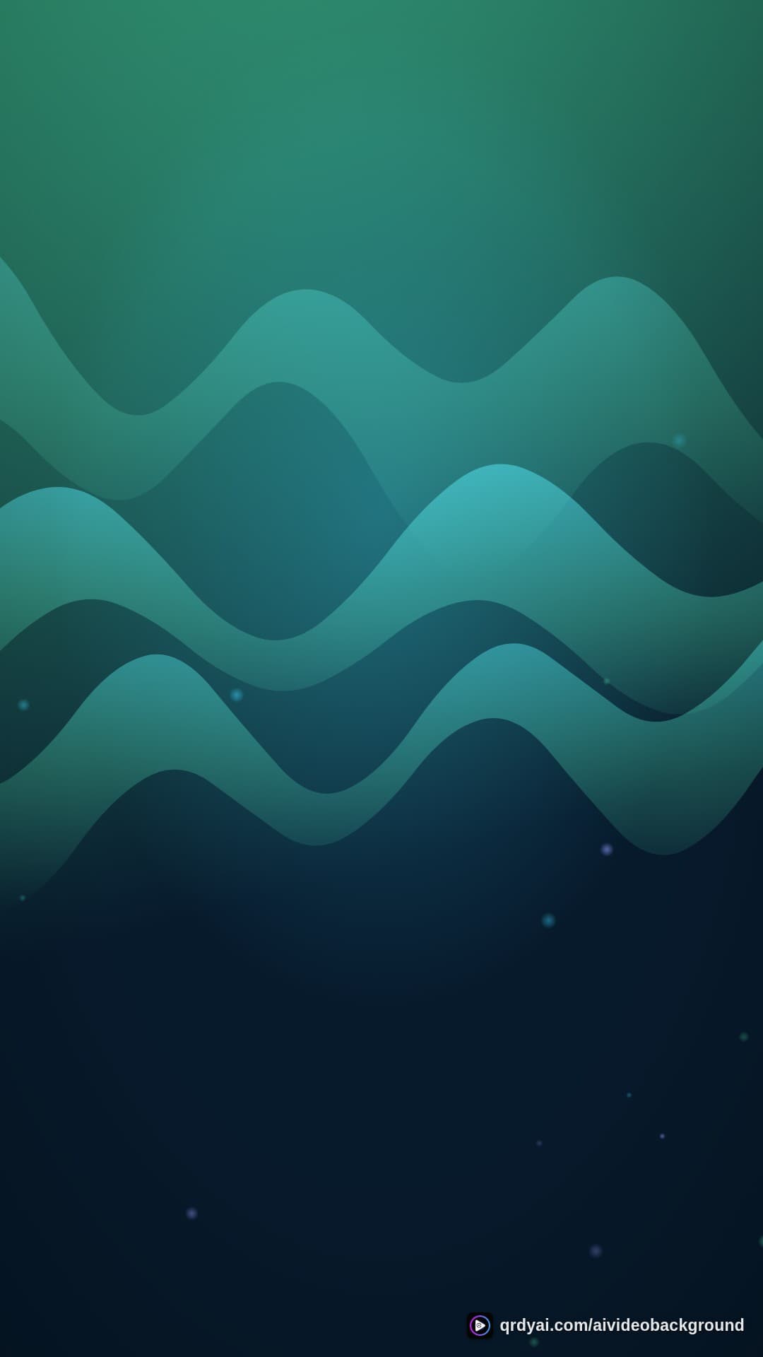aurora breath portrait loop video background preview