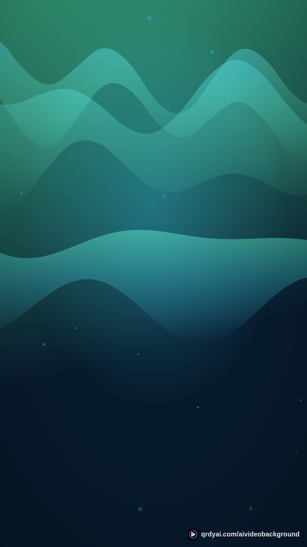 aurora breath portrait loop video background preview