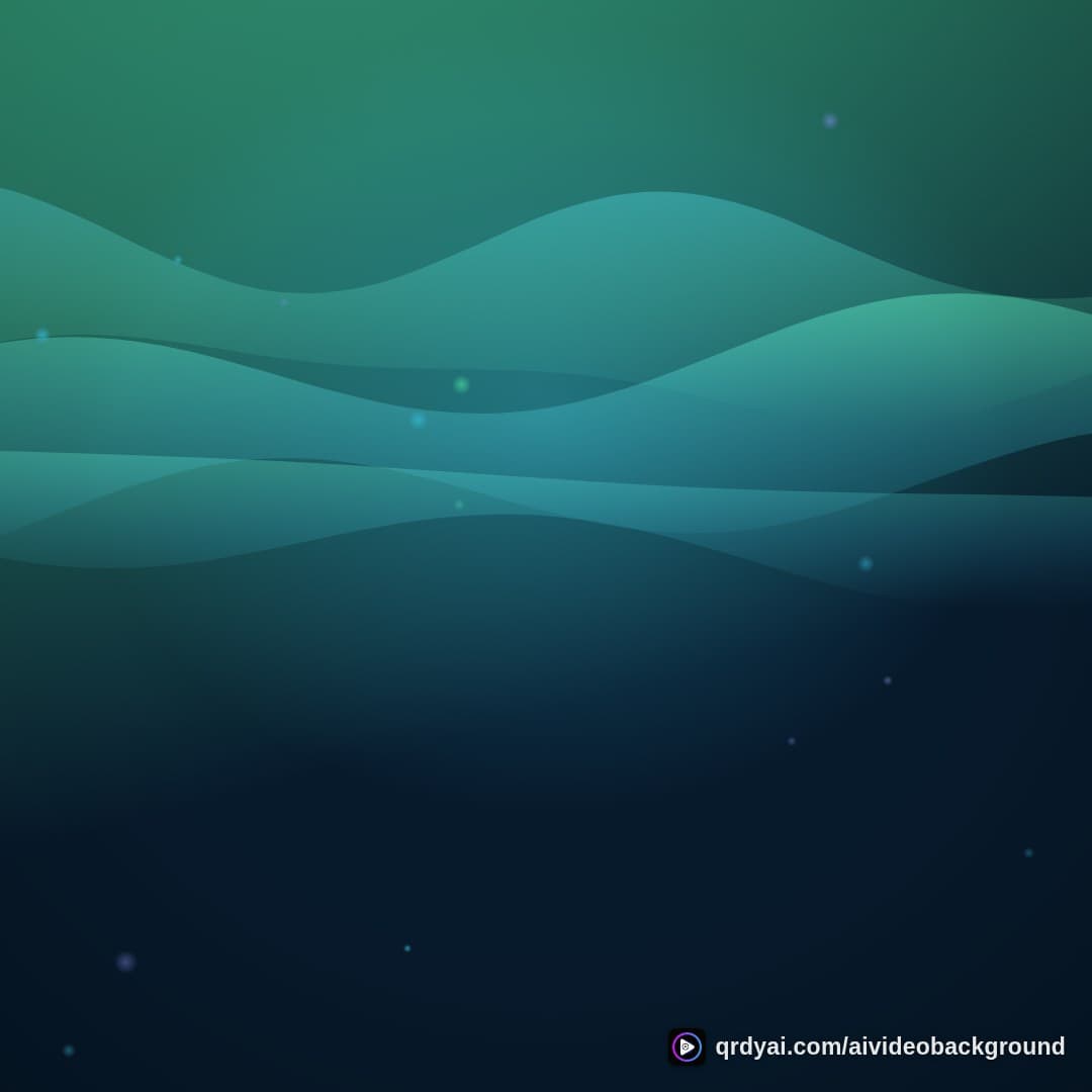 aurora breath square loop video background preview