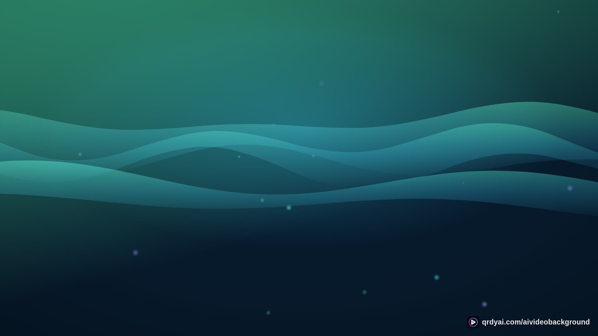 aurora breath landscape loop video background preview