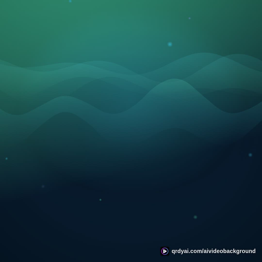 aurora breath square loop video background preview