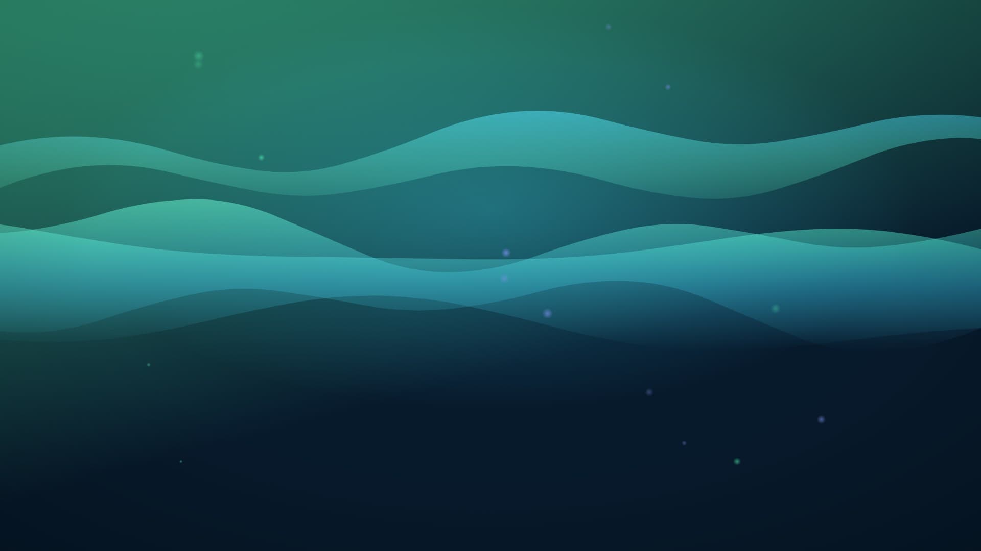 aurora breath landscape loop video background preview