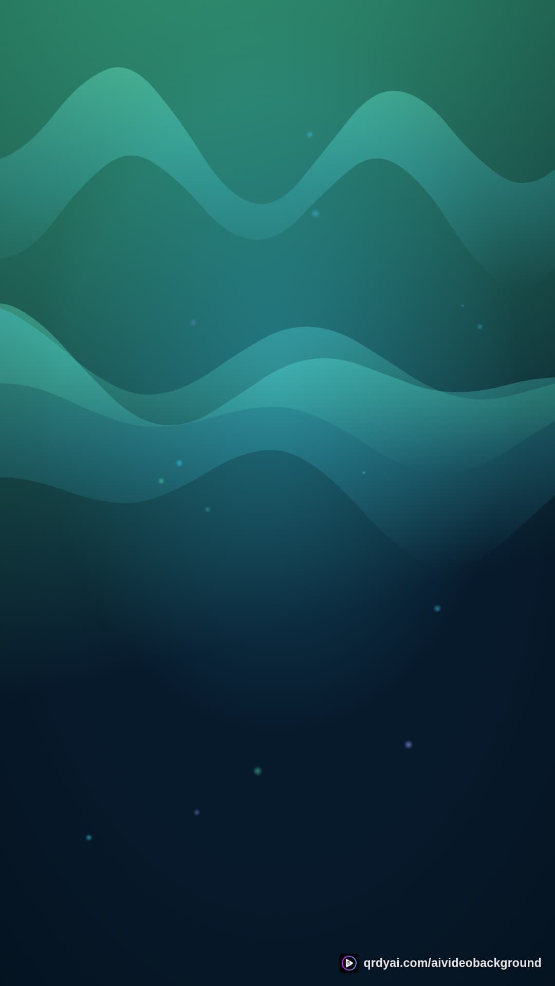 aurora breath portrait loop video background preview