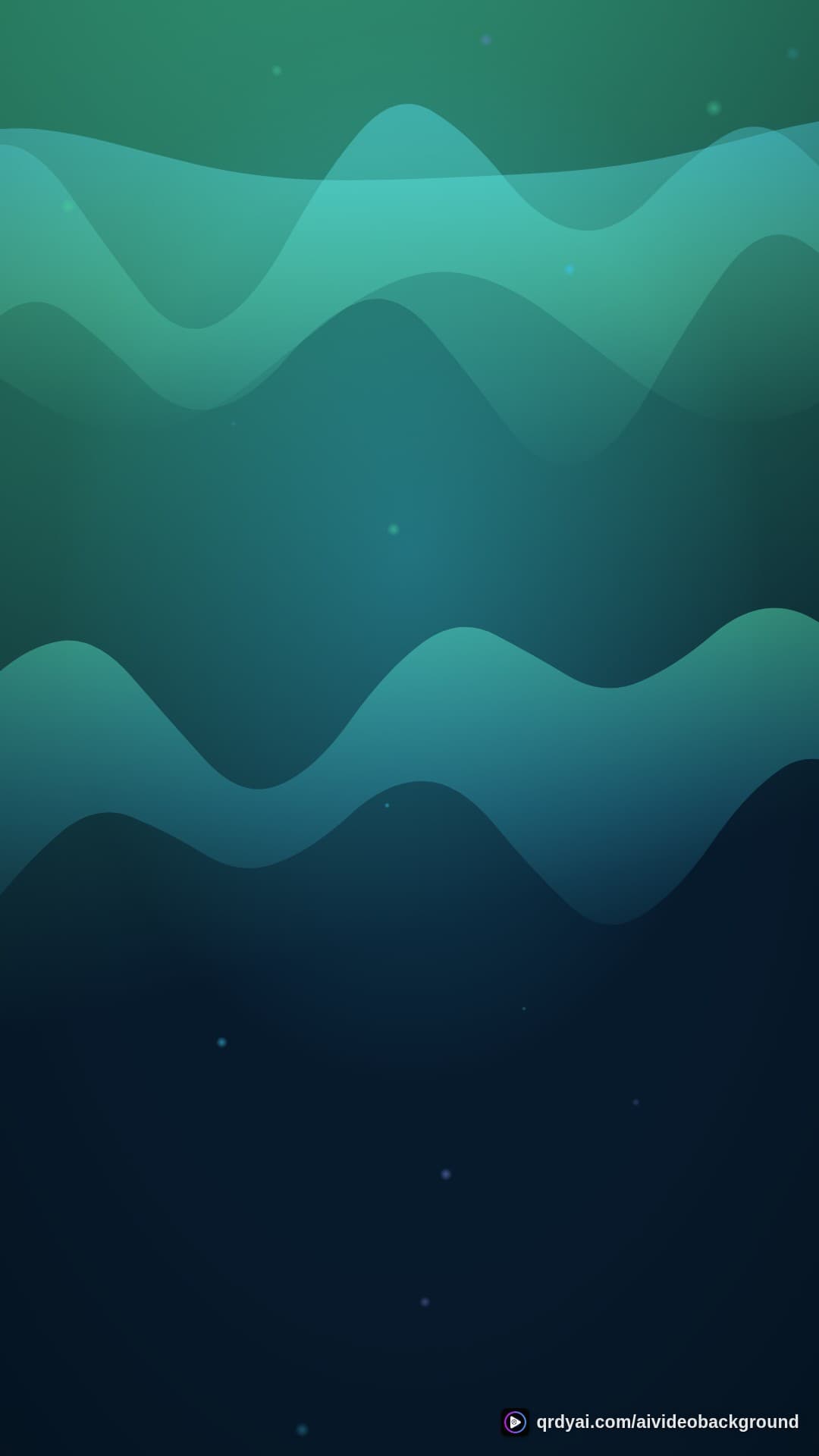 aurora breath portrait loop video background preview