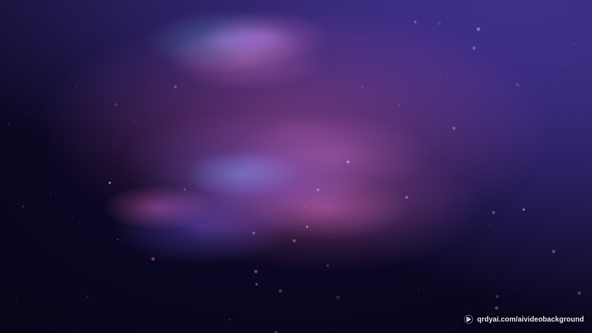 cosmos drift landscape loop video background preview