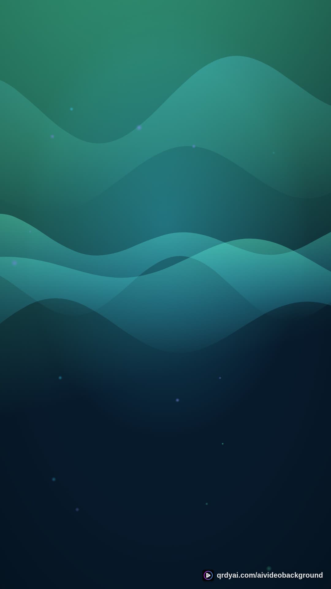 aurora breath portrait loop video background preview