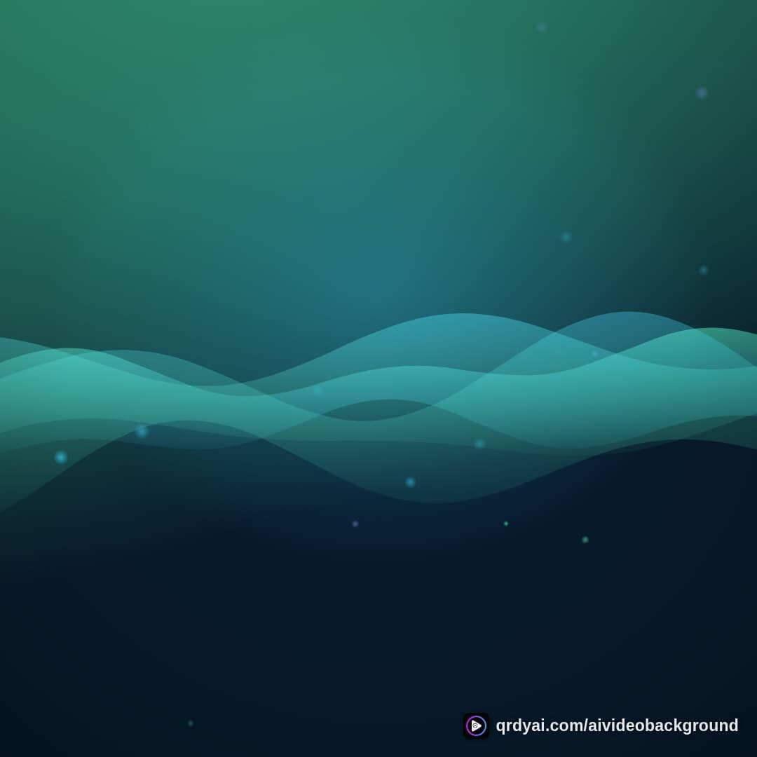 aurora breath square loop video background preview
