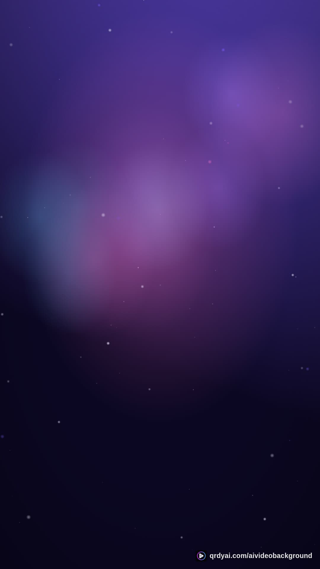 cosmos drift portrait loop video background preview