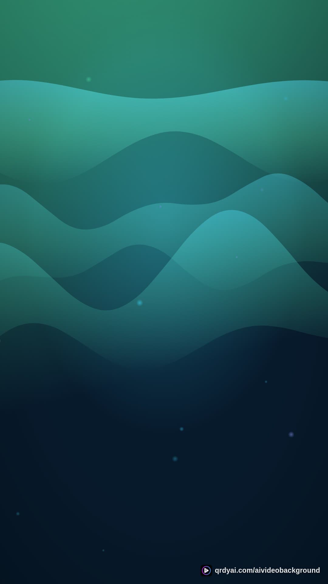 aurora breath portrait loop video background preview