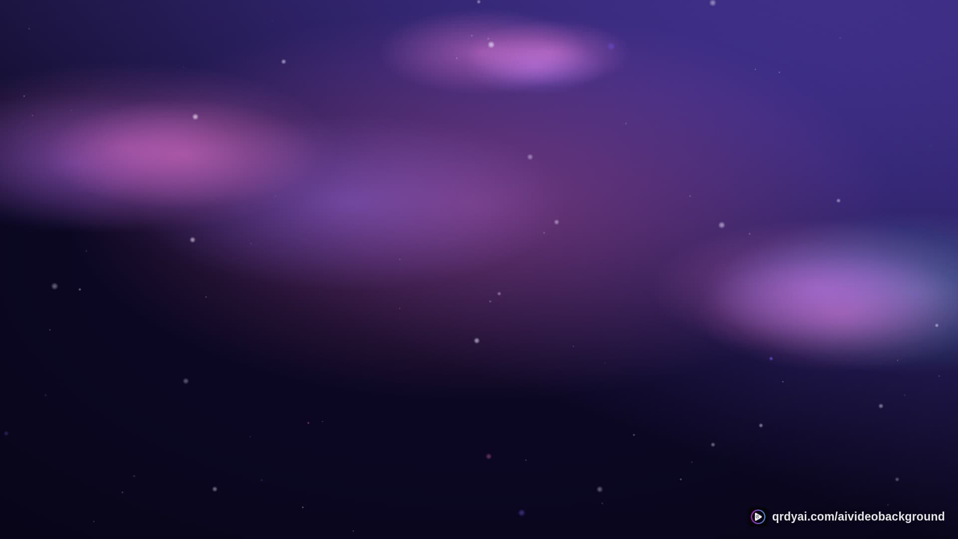 cosmos drift landscape loop video background preview