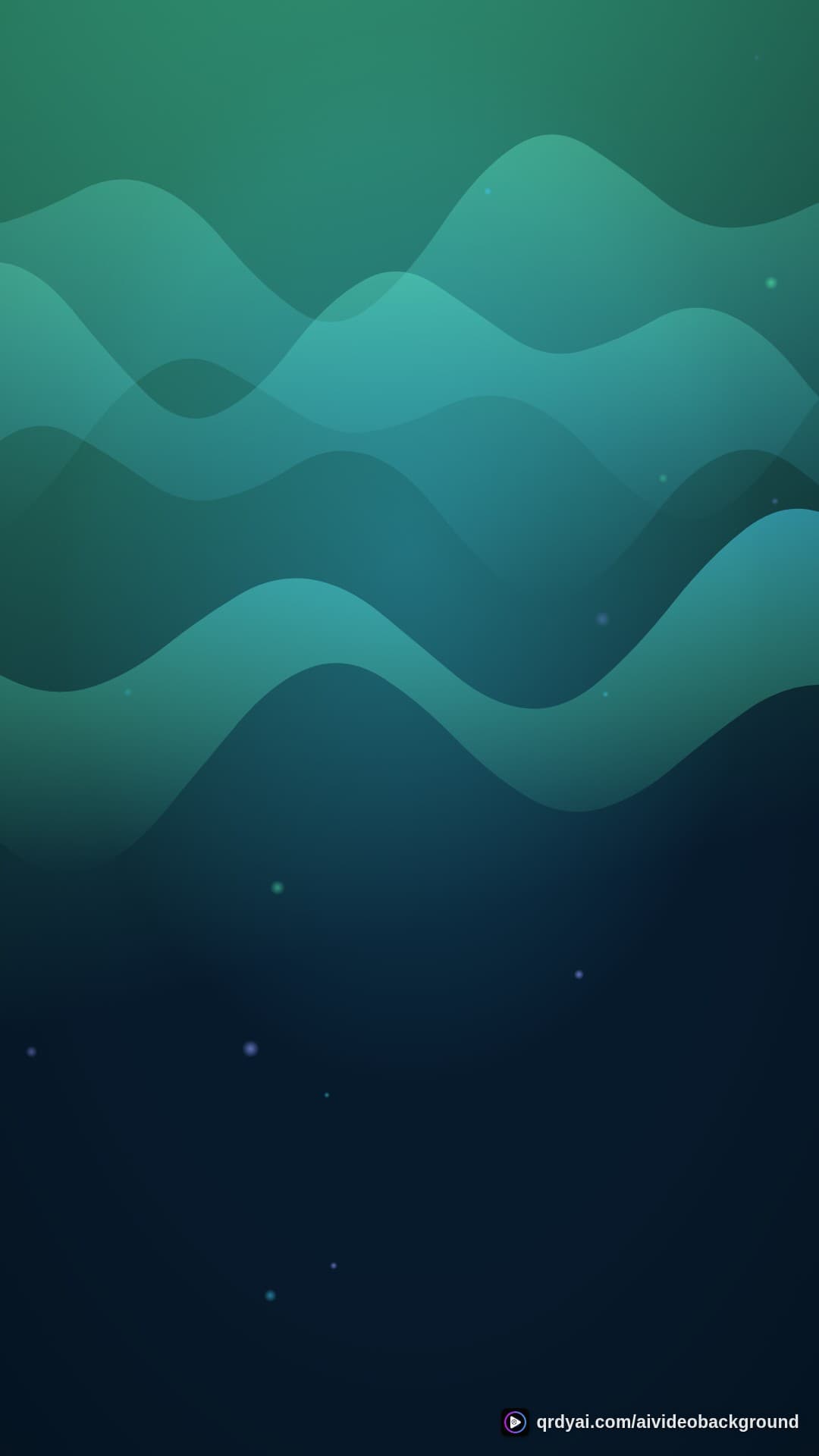 aurora breath portrait loop video background preview