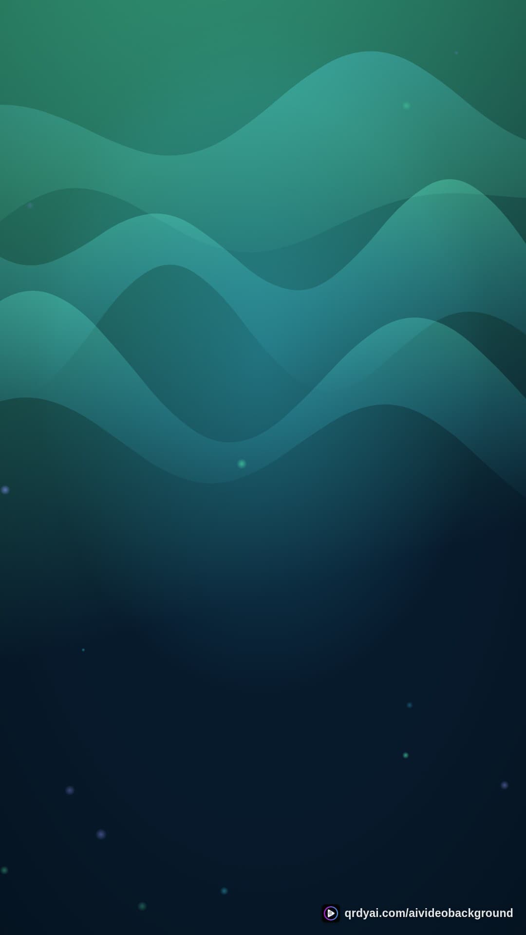 aurora breath portrait loop video background preview