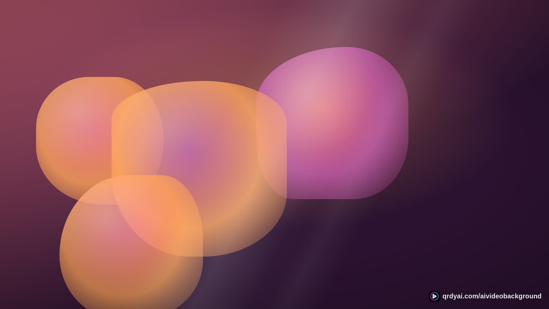 liquid melt landscape loop video background preview