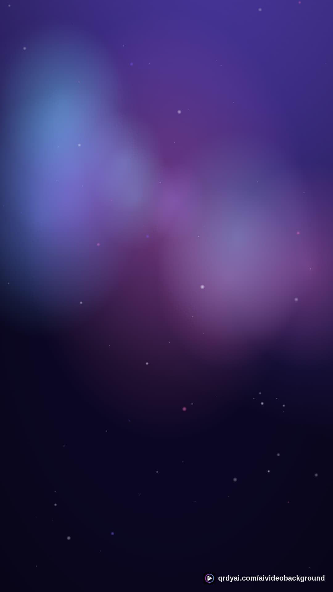 cosmos drift portrait loop video background preview