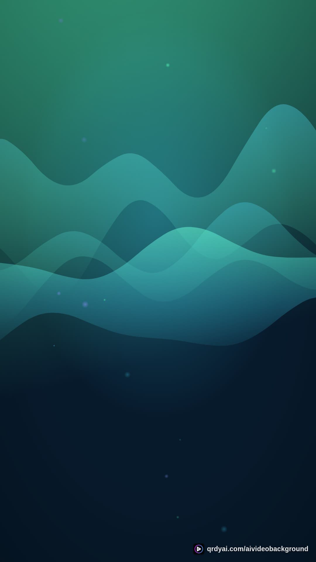 aurora breath portrait loop video background preview