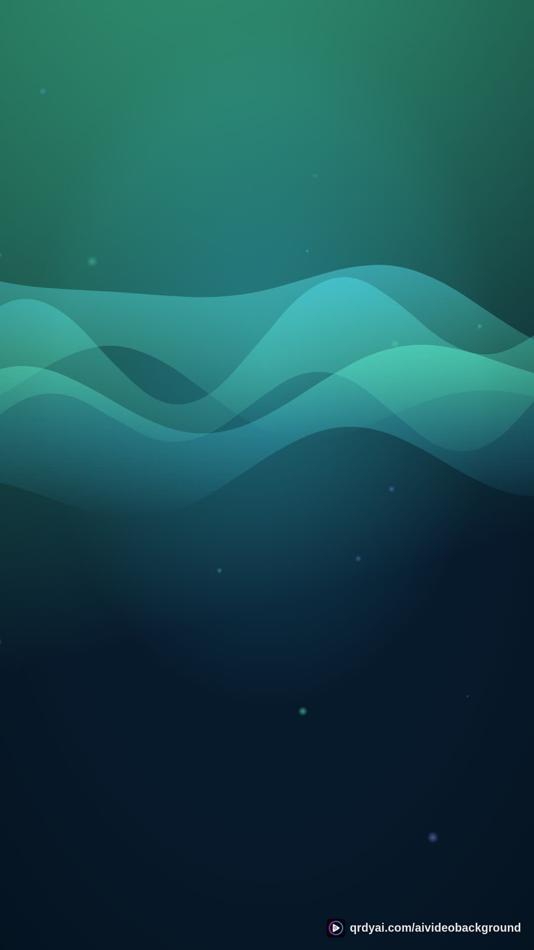 aurora breath portrait loop video background preview