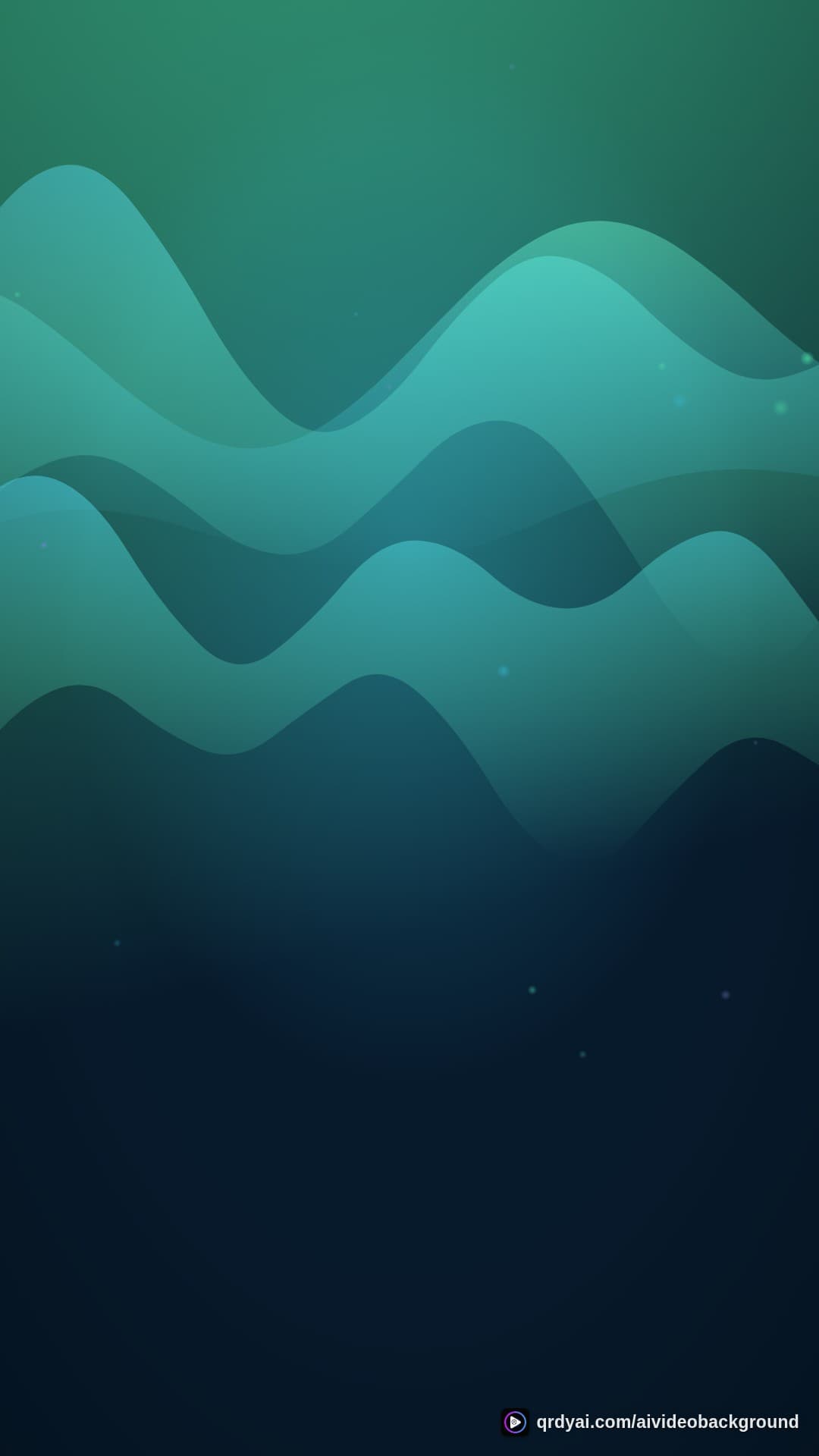 aurora breath portrait loop video background preview