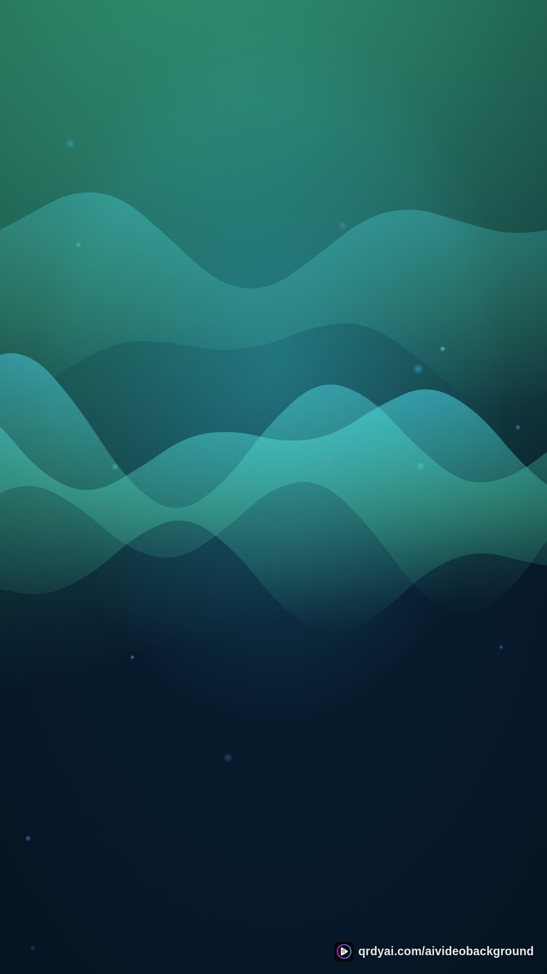 aurora breath portrait loop video background preview