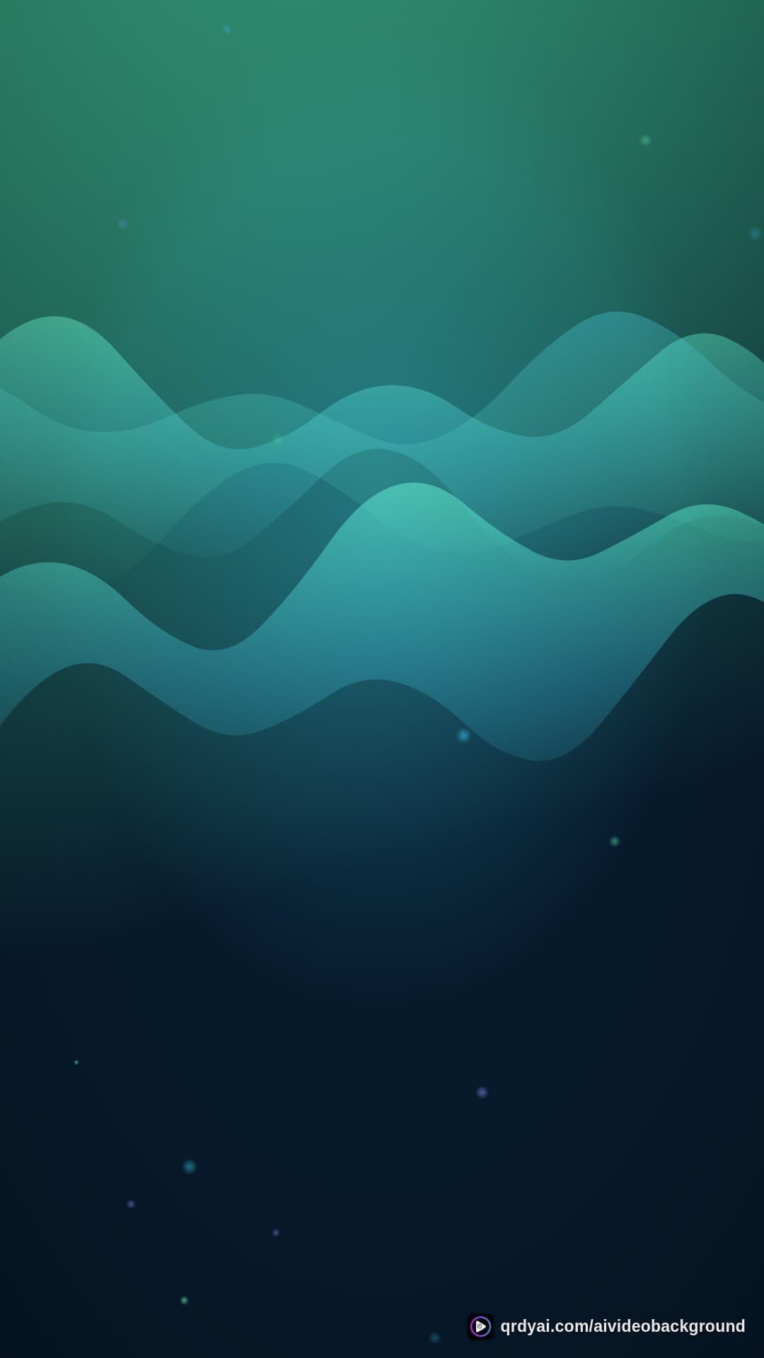 aurora breath portrait loop video background preview
