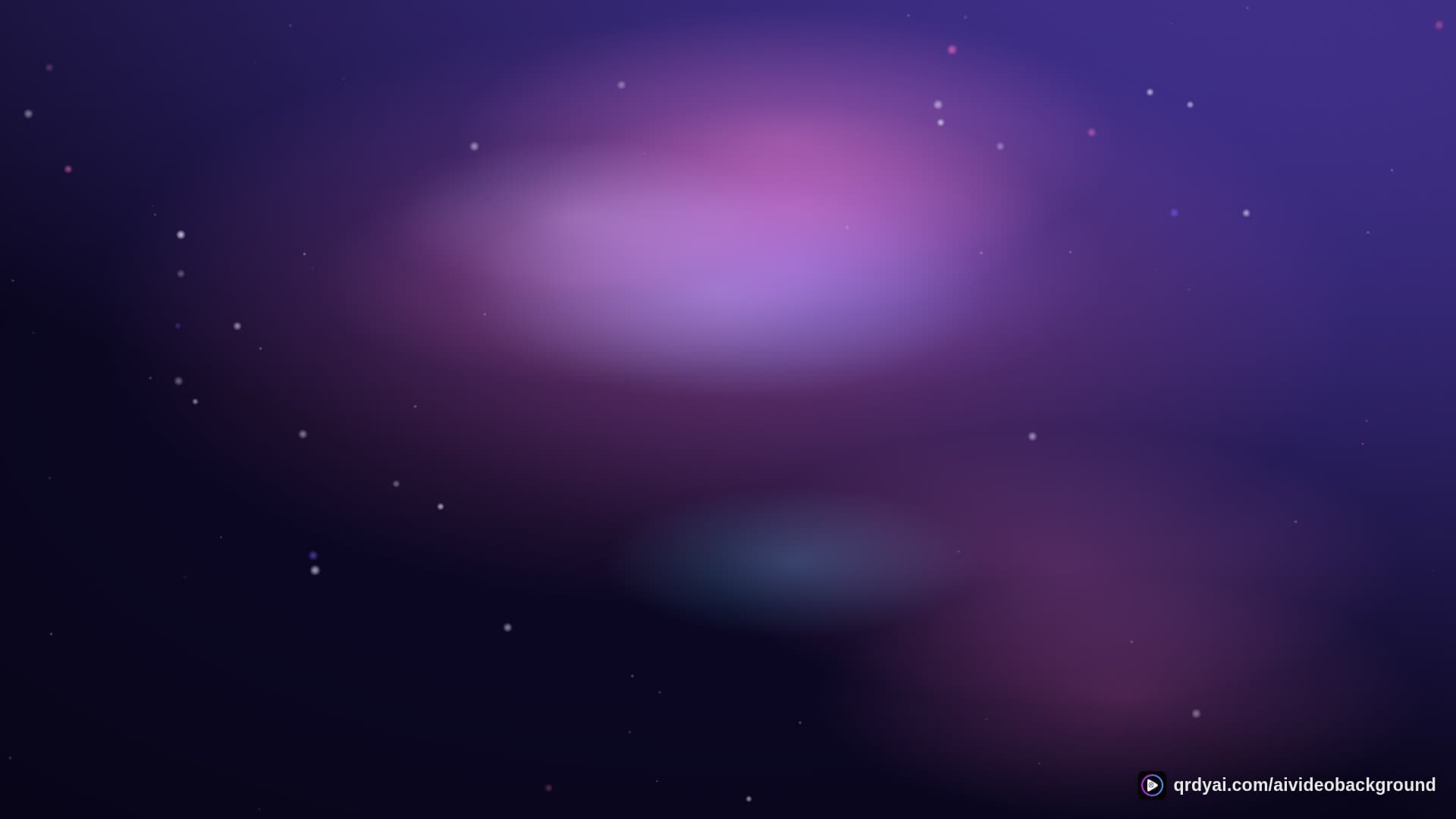 cosmos drift landscape loop video background preview