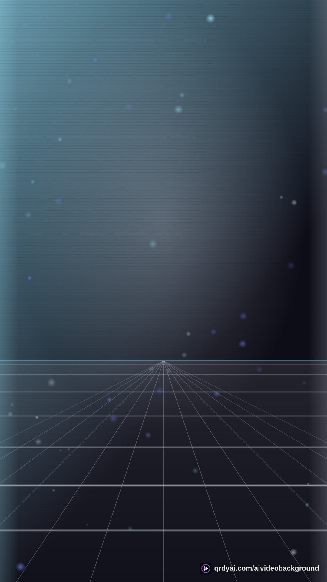 retro y2k chrome portrait loop video background preview