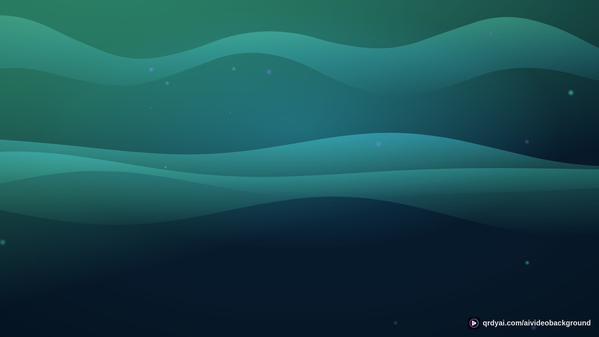 aurora breath landscape loop video background preview