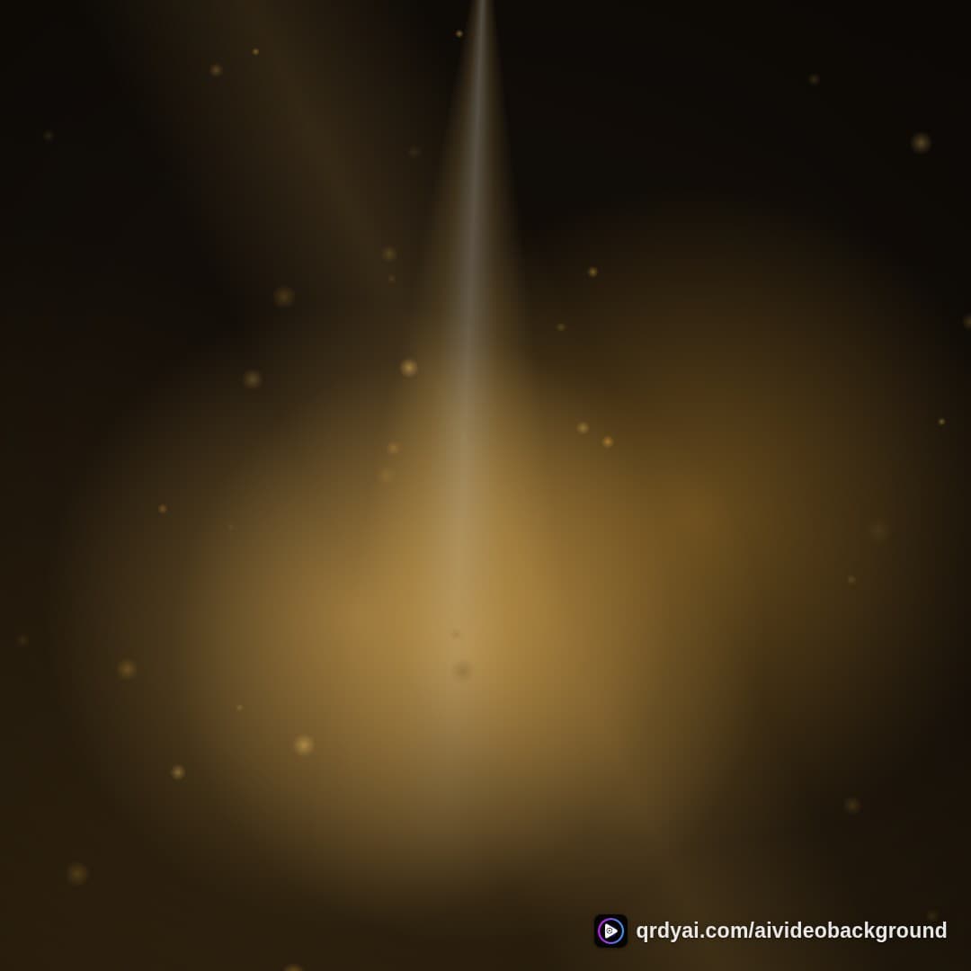 luxe gold square loop video background preview