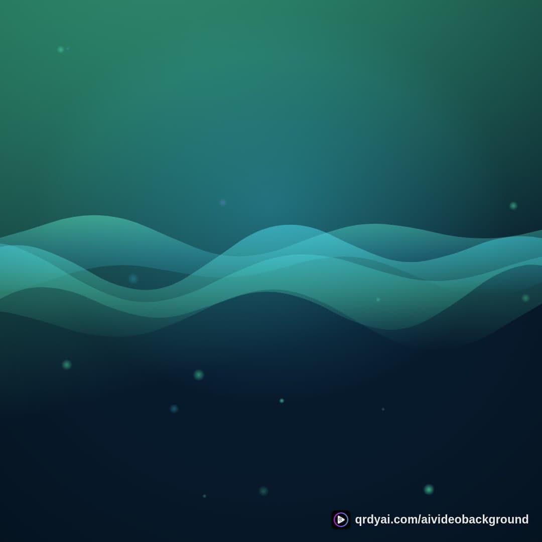 aurora breath square loop video background preview