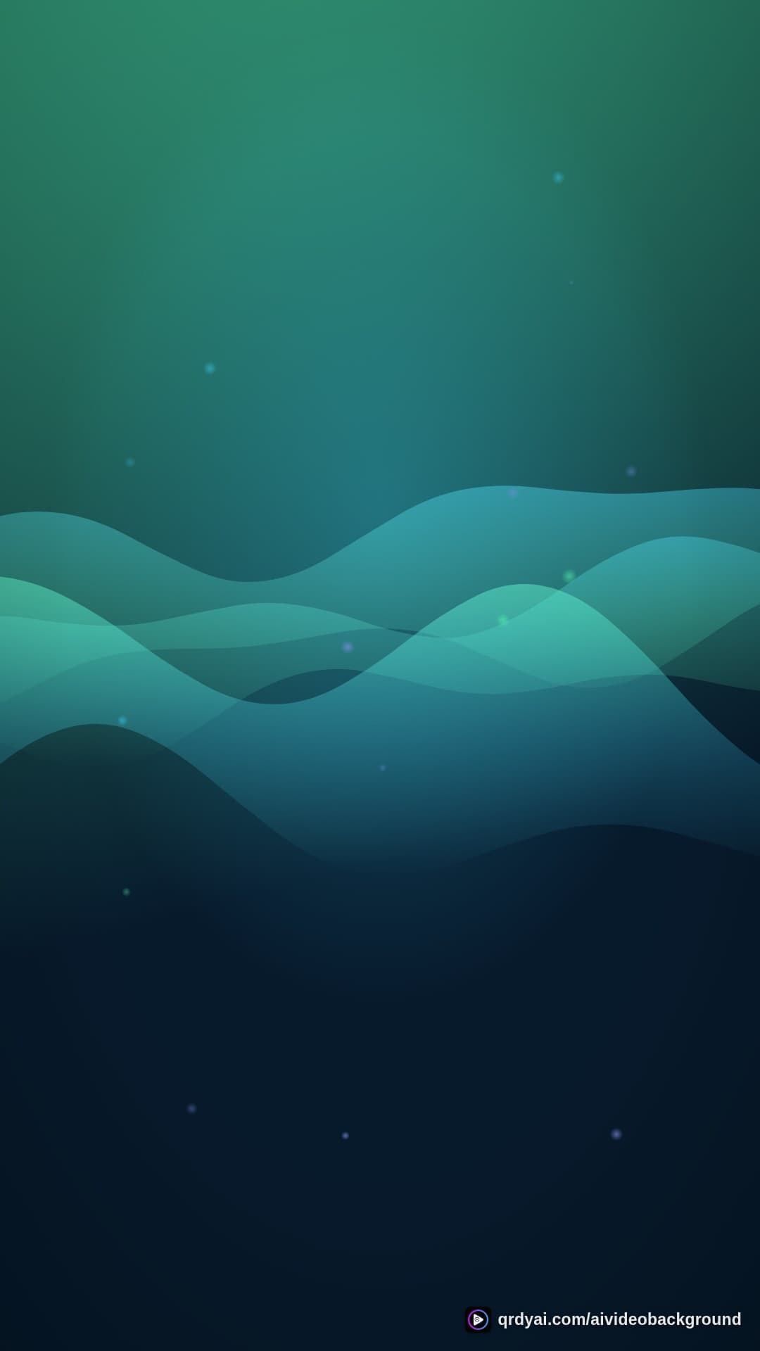 aurora breath portrait loop video background preview