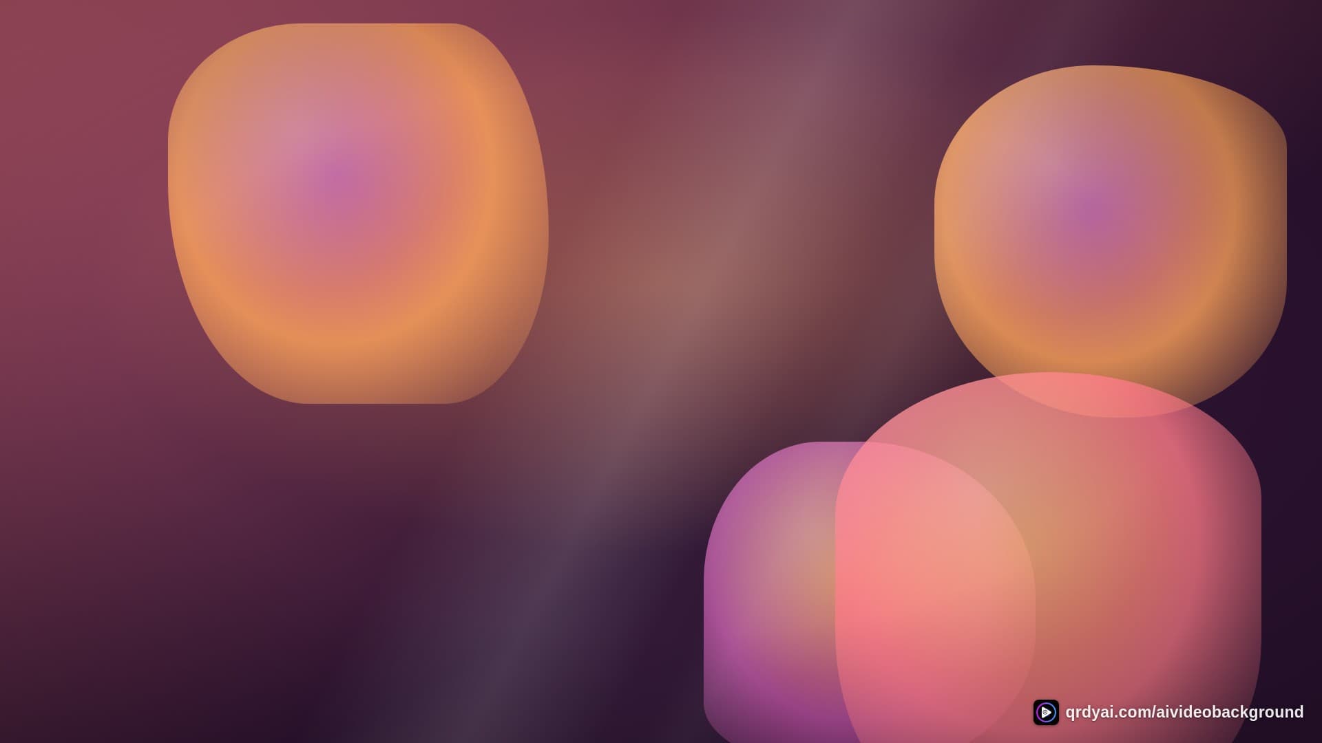 liquid melt landscape loop video background preview