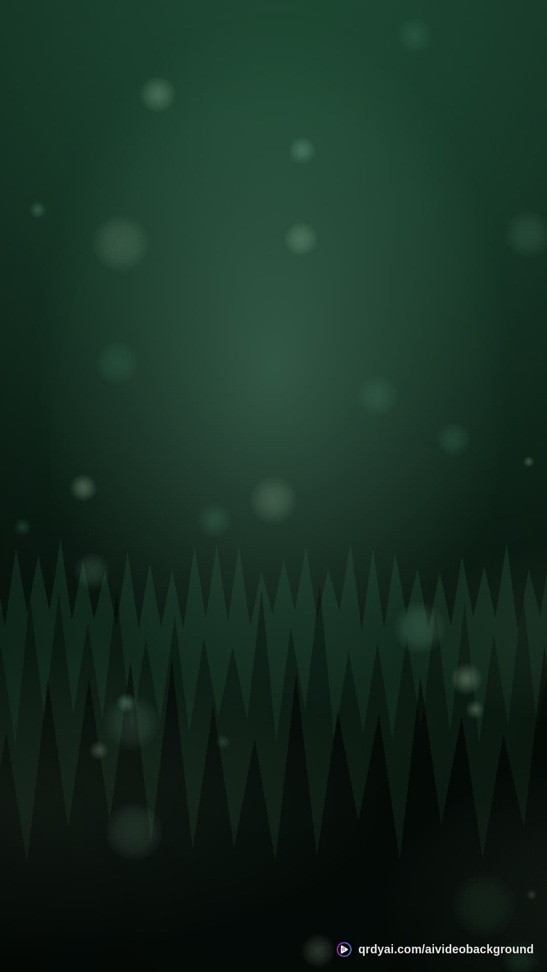 forest fireflies portrait loop video background preview