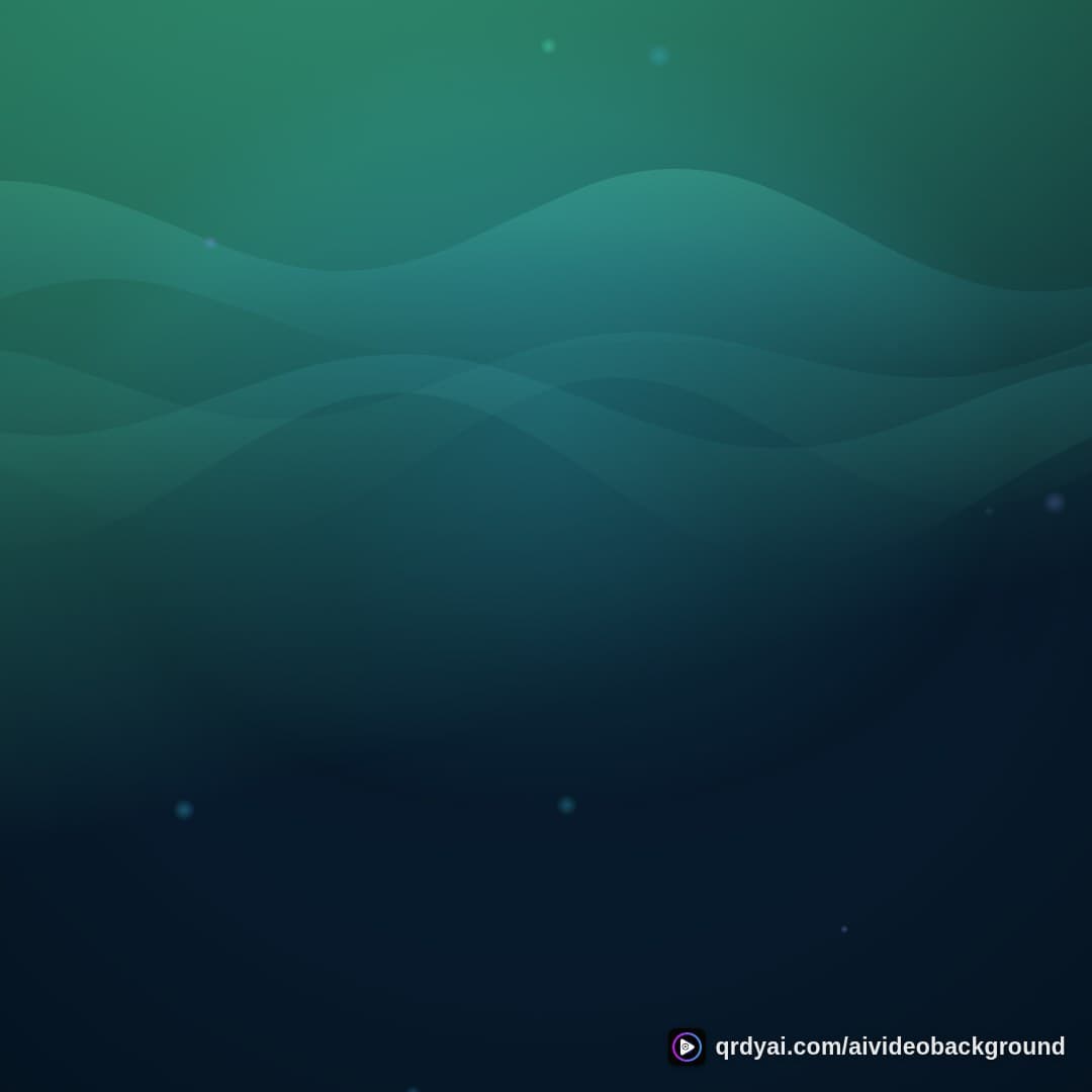 aurora breath square loop video background preview