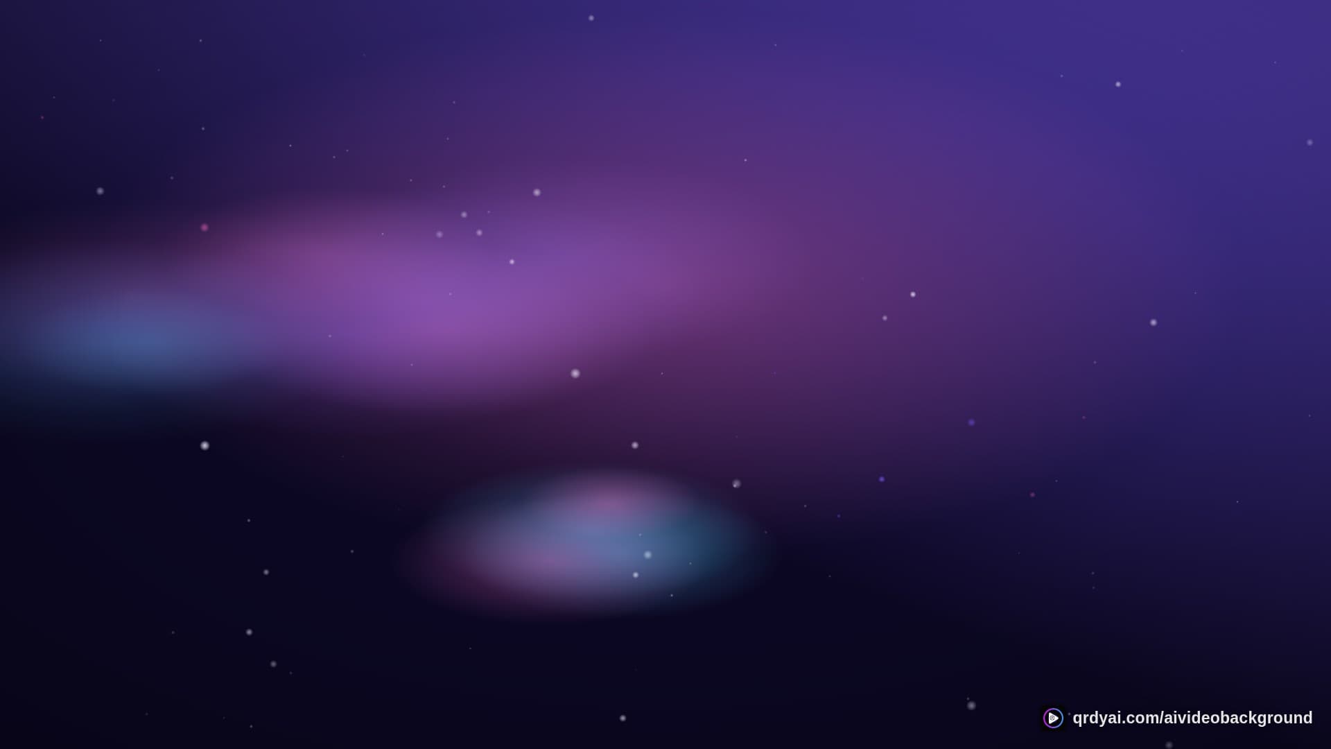 cosmos drift landscape loop video background preview