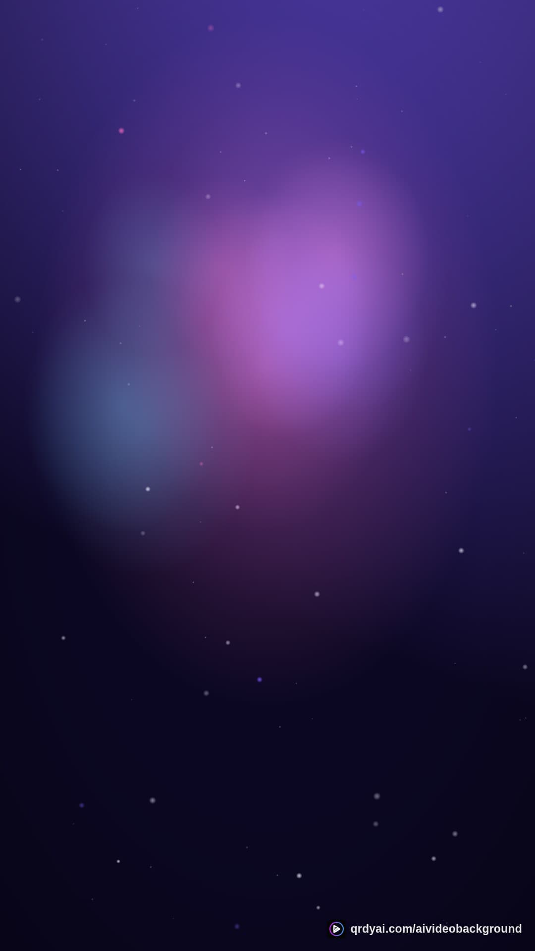 cosmos drift portrait loop video background preview