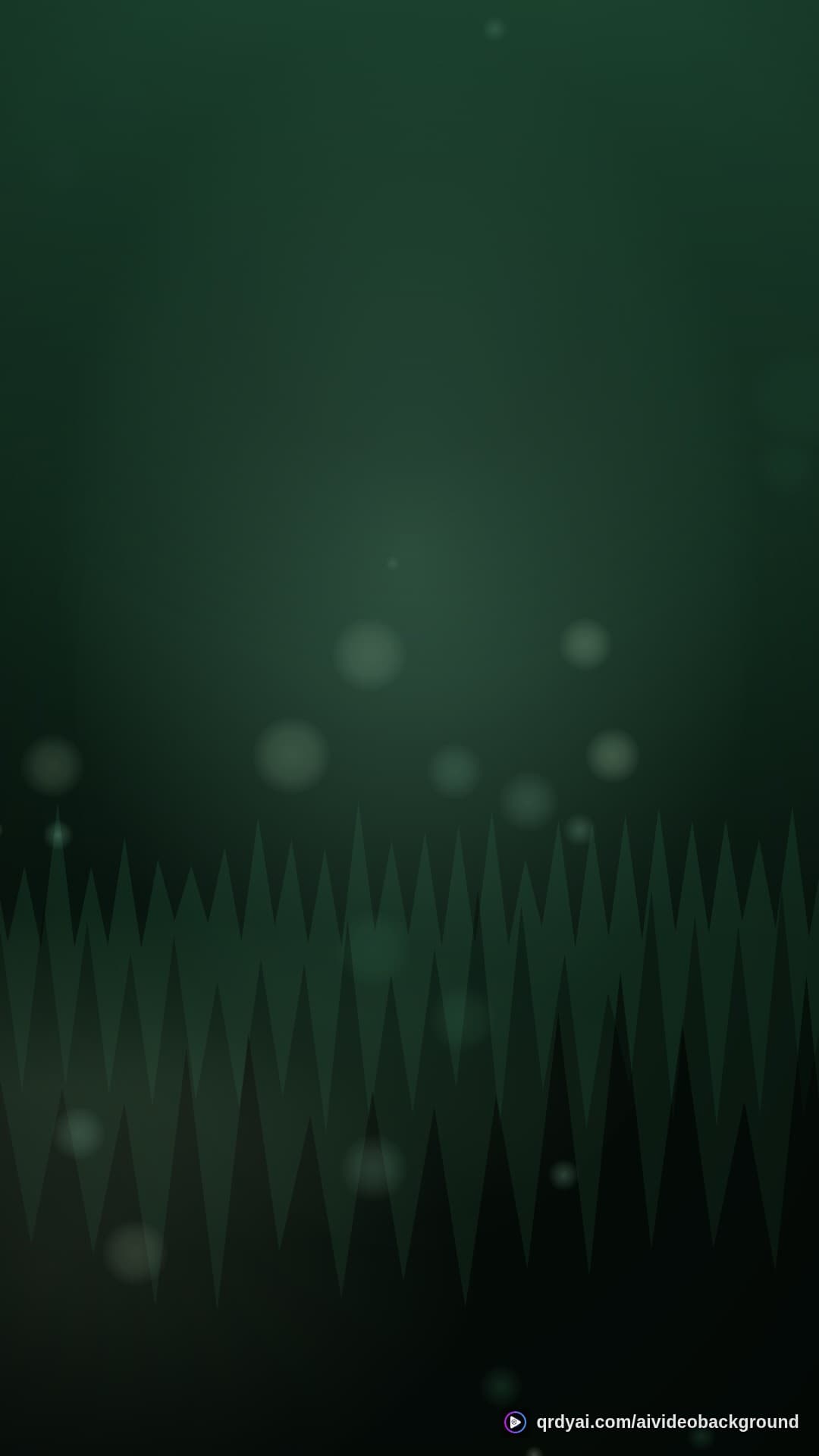 forest fireflies portrait loop video background preview