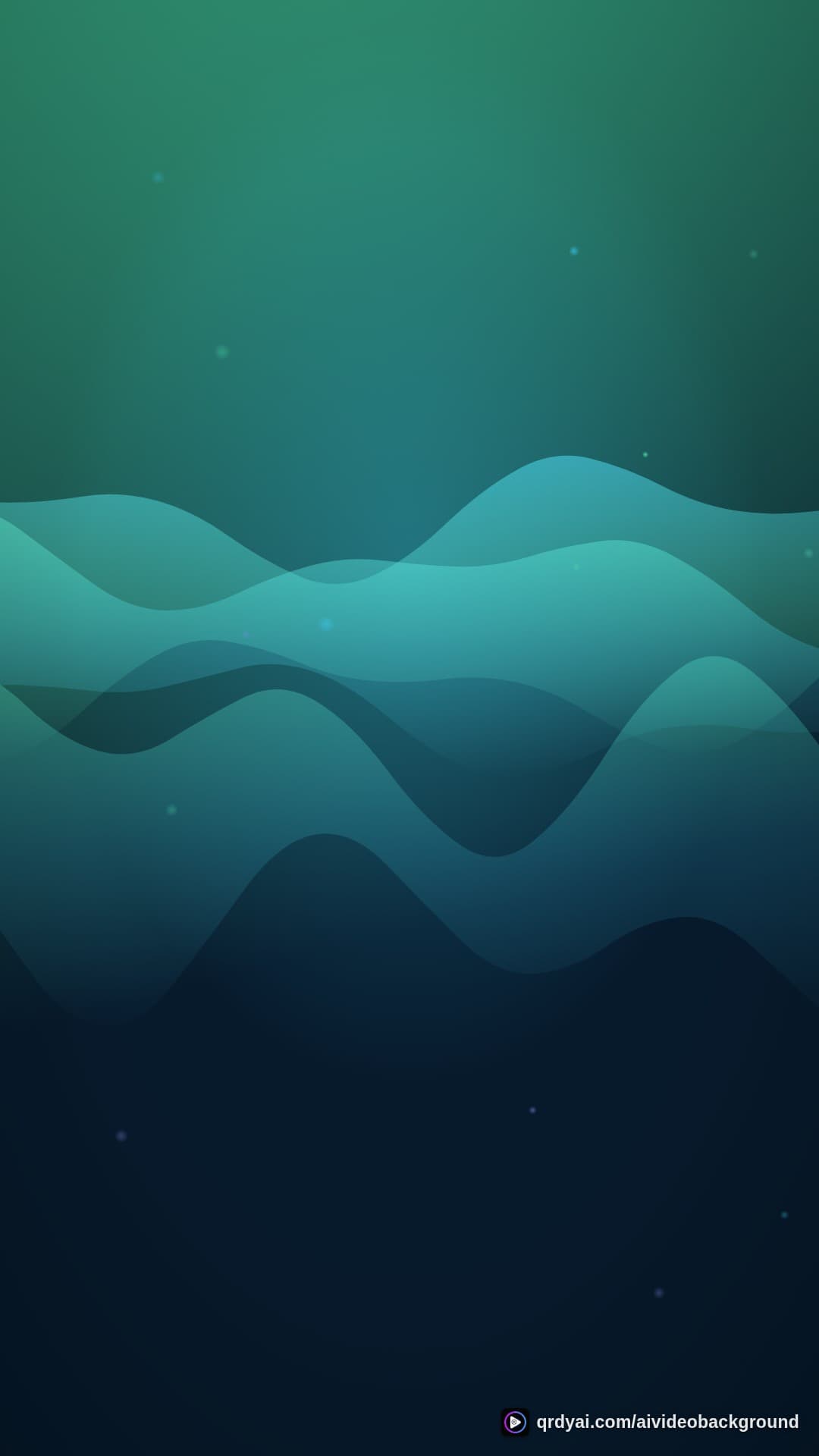 aurora breath portrait loop video background preview