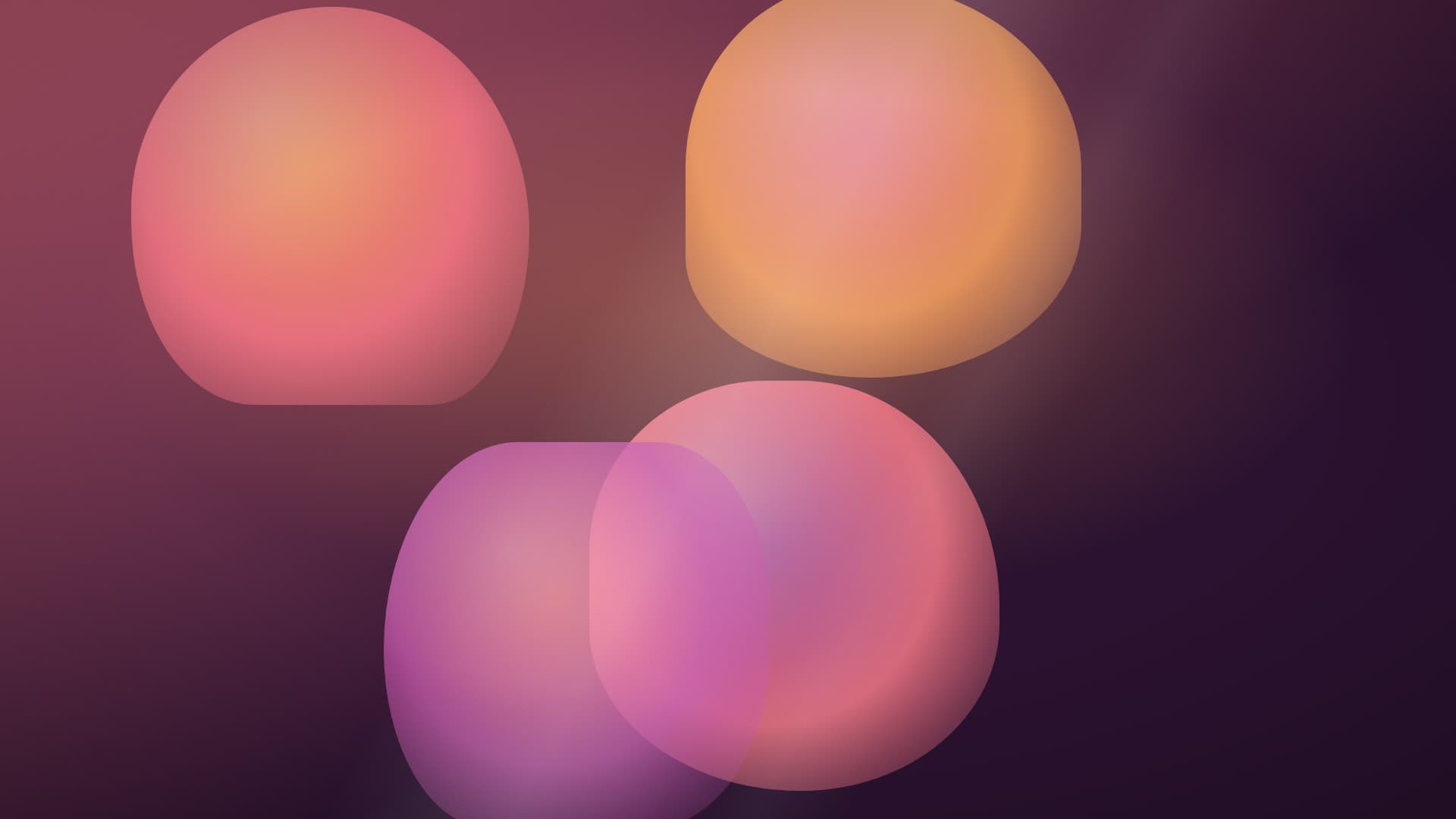 liquid melt landscape loop video background preview