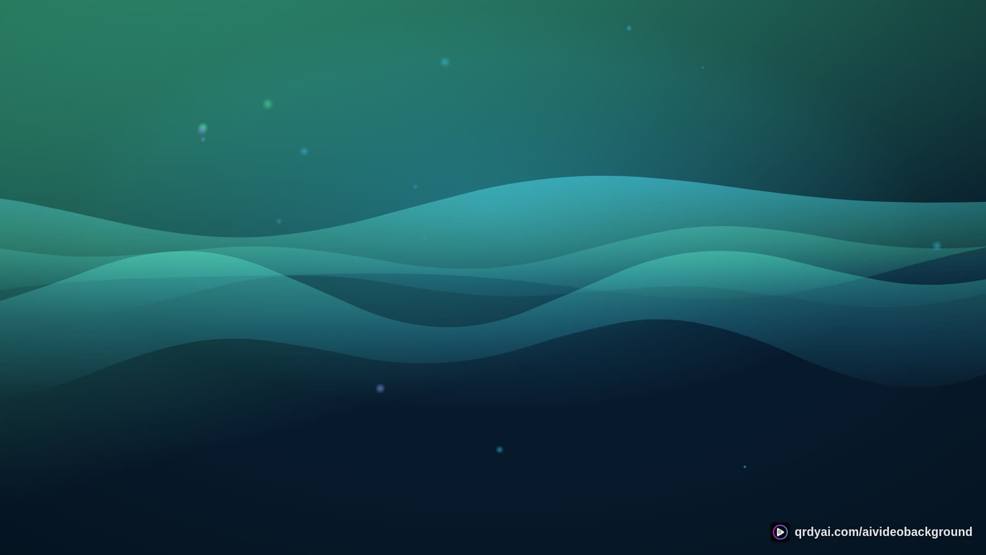 aurora breath landscape loop video background preview