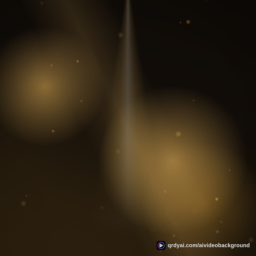luxe gold square loop video background preview