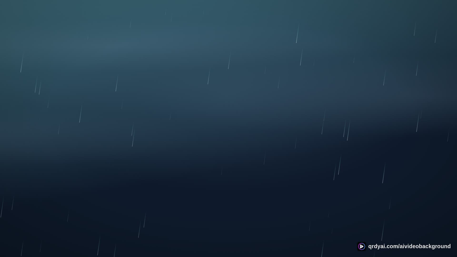weather blue rain landscape loop video background preview