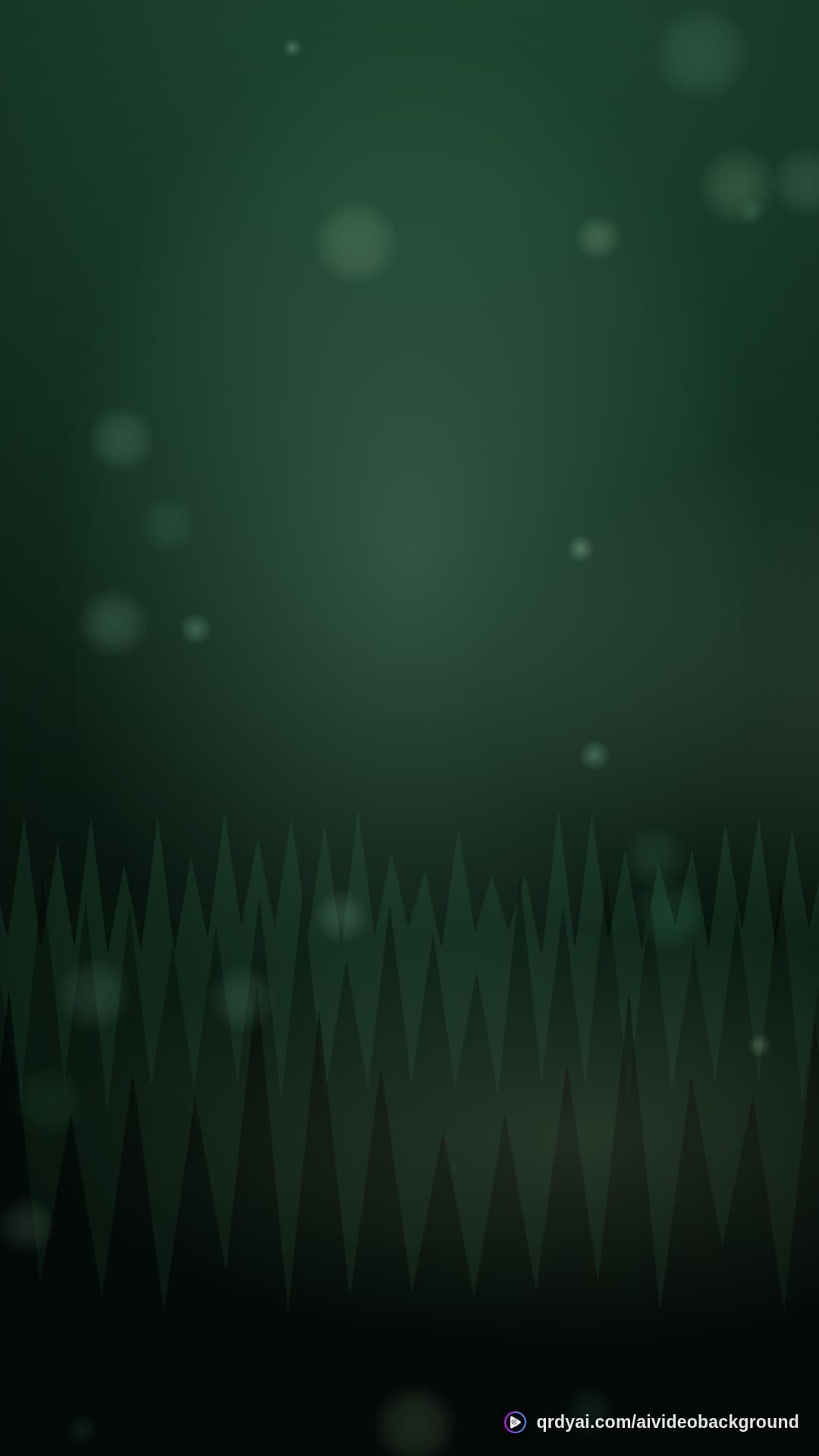 forest fireflies portrait loop video background preview