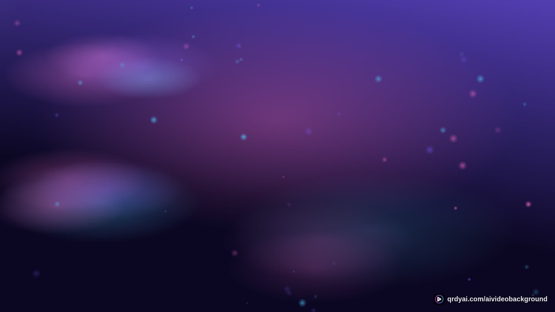 cosmos newyear sparkle landscape loop video background preview