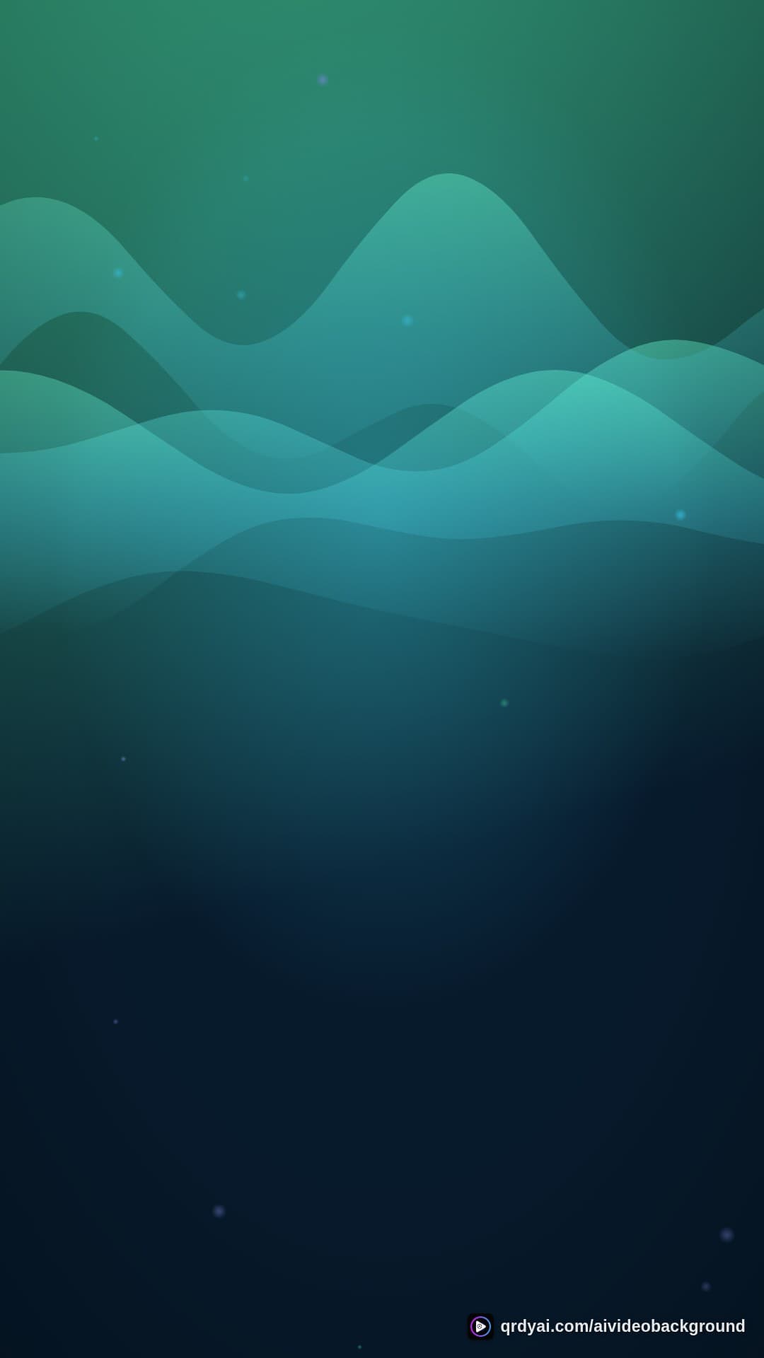 aurora breath portrait loop video background preview