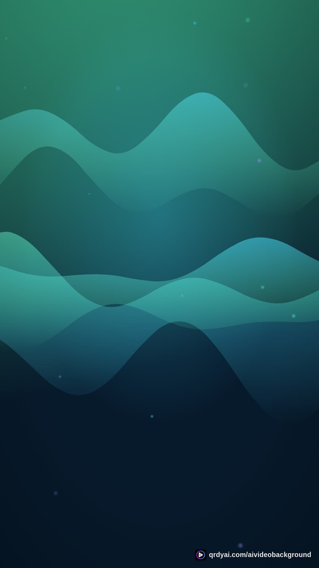 aurora breath portrait loop video background preview